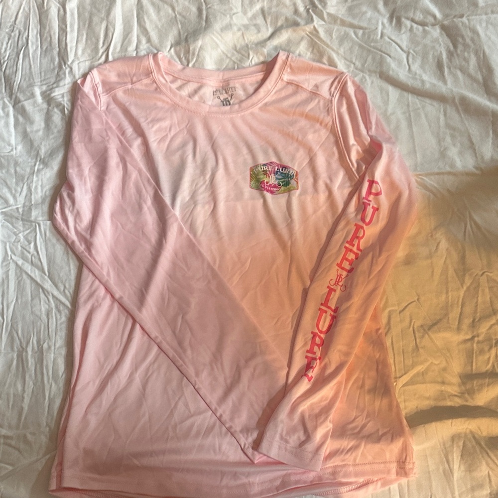 Pure Lure pink fishing shirt